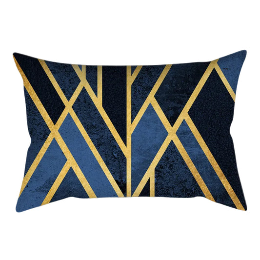 Fancy & Stacy Geometric Throw Pillow Cover