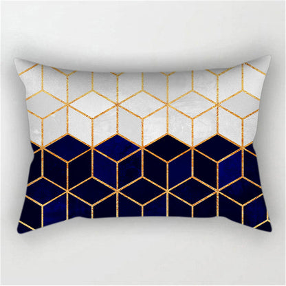 Fancy & Stacy Geometric Throw Pillow Cover