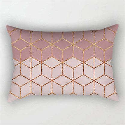 Fancy & Stacy Geometric Throw Pillow Cover