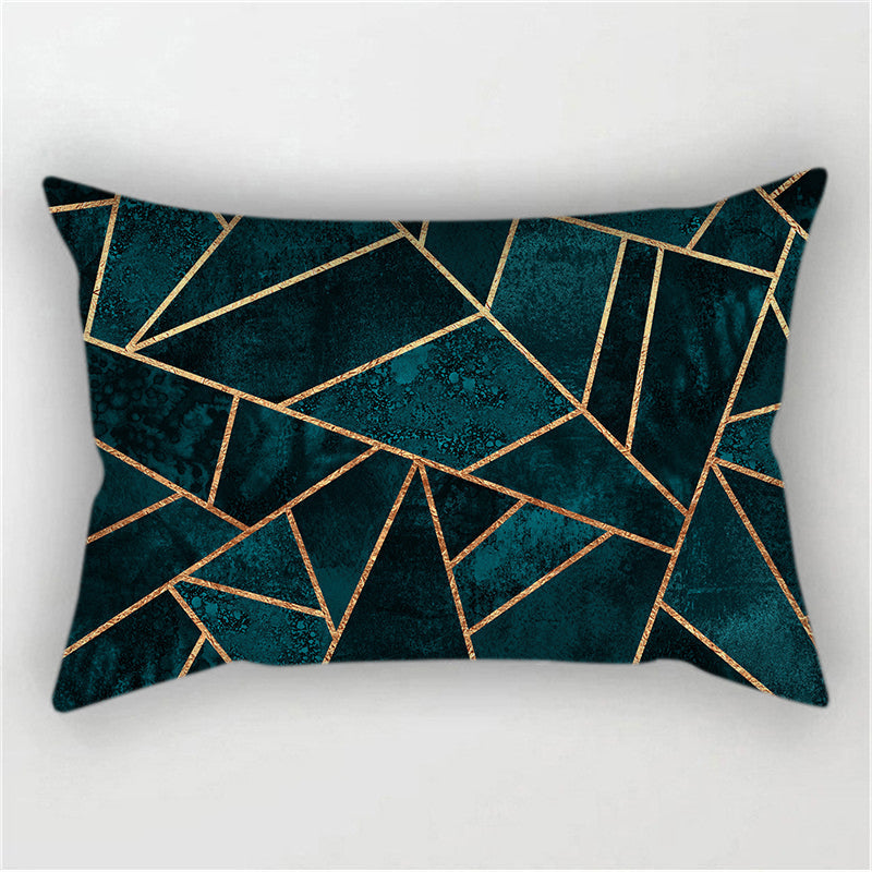 Fancy & Stacy Geometric Throw Pillow Cover