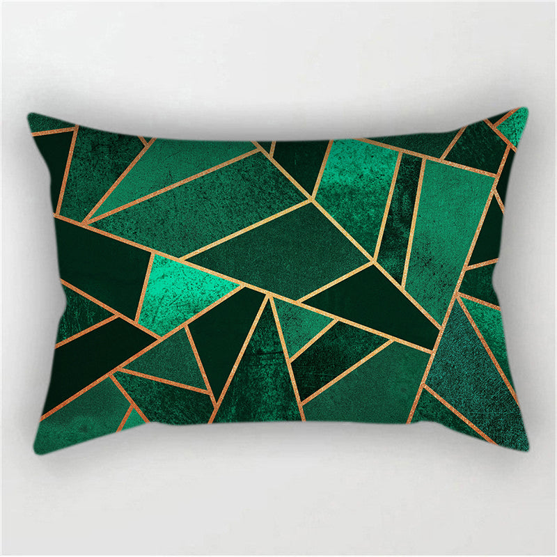Fancy & Stacy Geometric Throw Pillow Cover