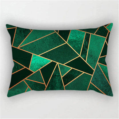 Fancy & Stacy Geometric Throw Pillow Cover