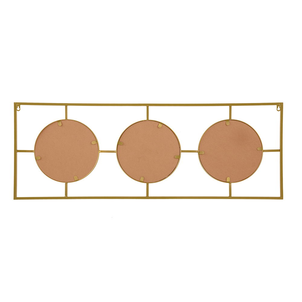 3-Piece Rectangular Wall Mirror Set