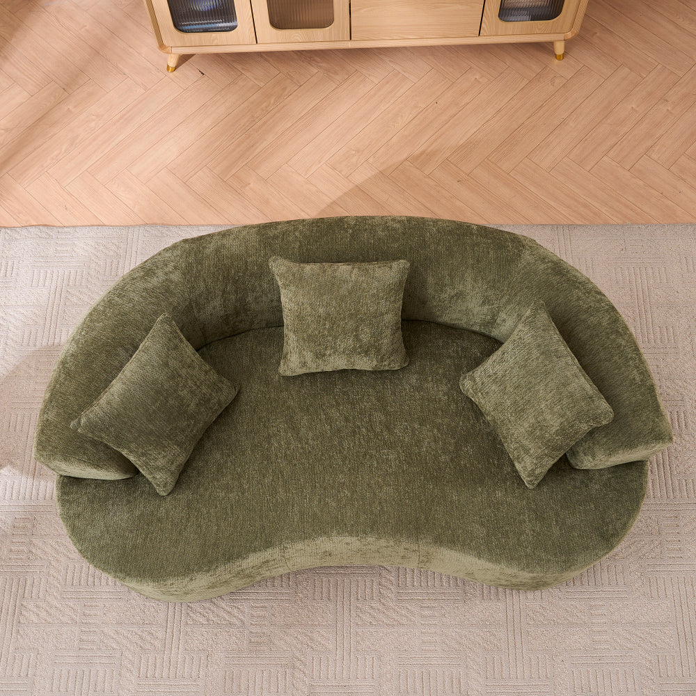Crescent Sectional Sofa