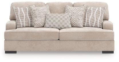 High Profile Taupe Sofa