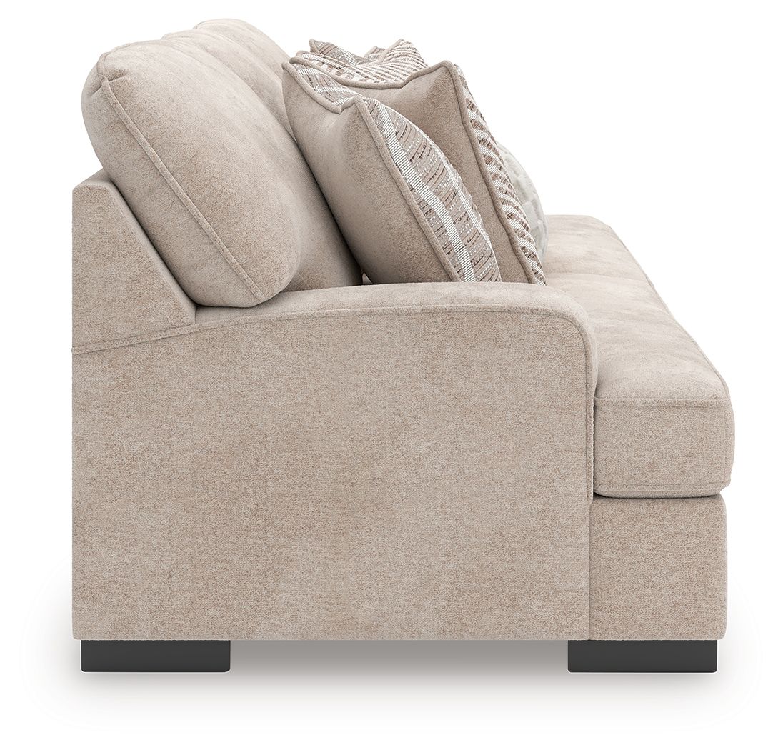 High Profile Taupe Sofa