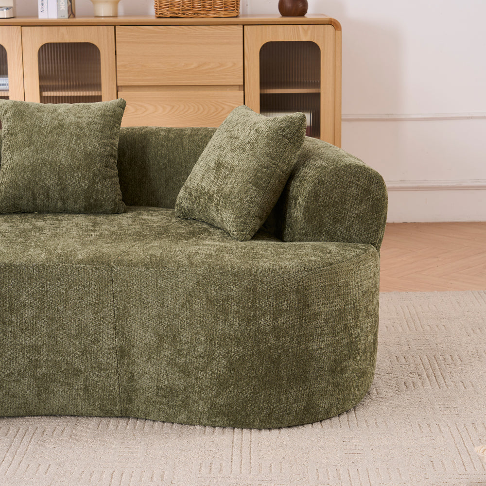 Crescent Sectional Sofa