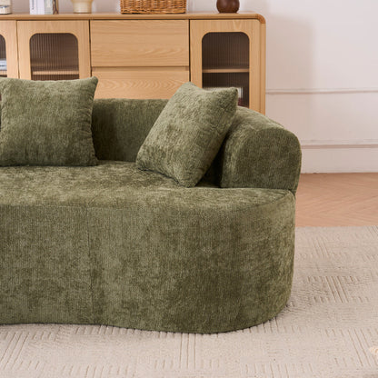 Crescent Sectional Sofa