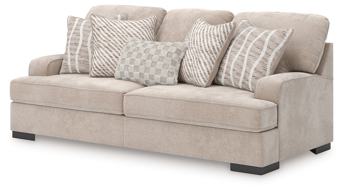 High Profile Taupe Sofa