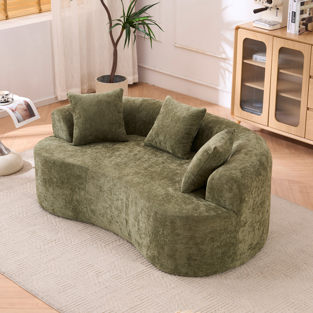 Crescent Sectional Sofa