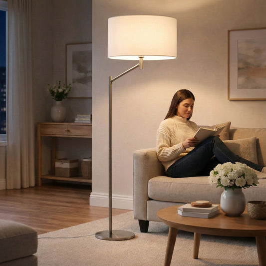 Horizon Table Lamp with Linen Shade
