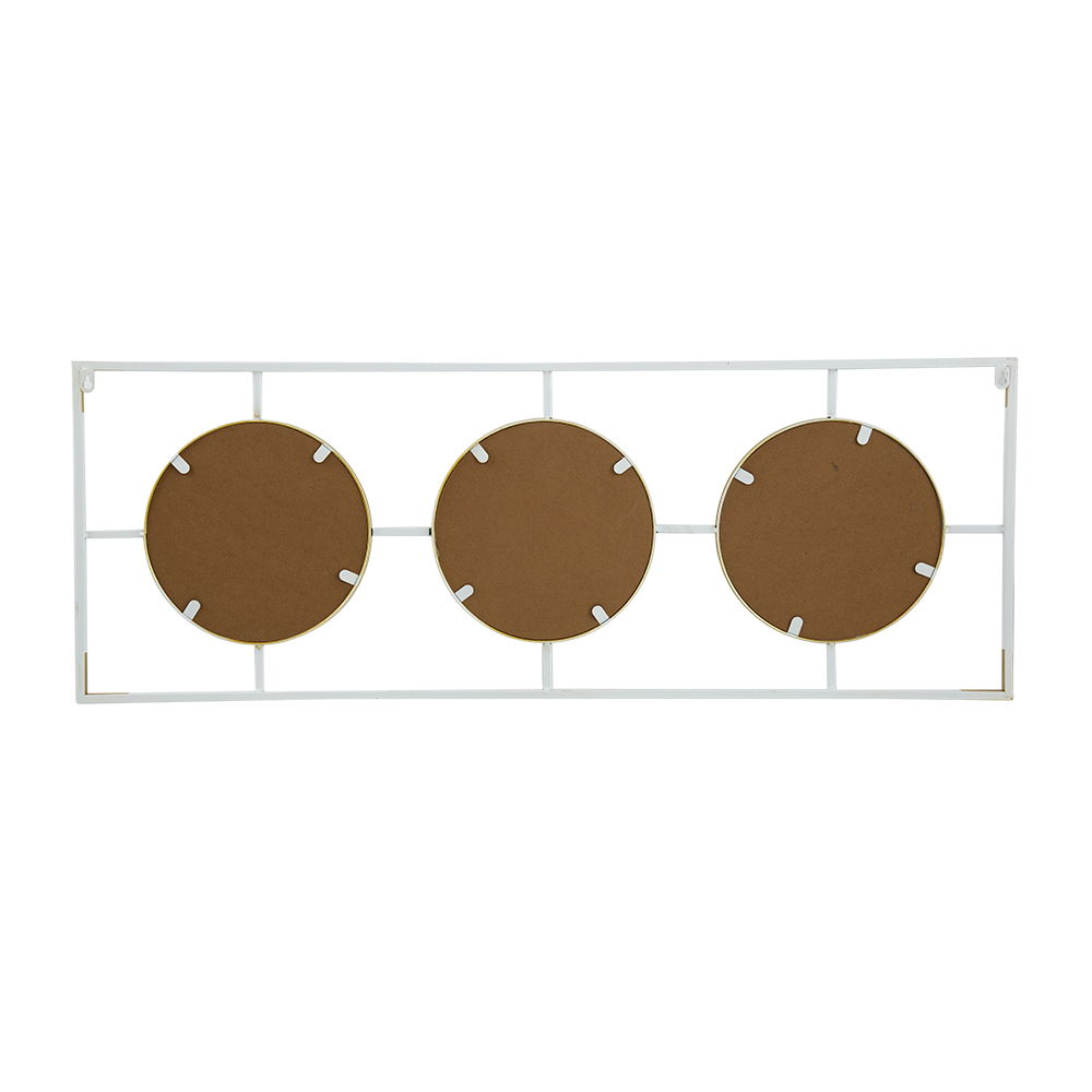 3-Piece Rectangular Wall Mirror Set
