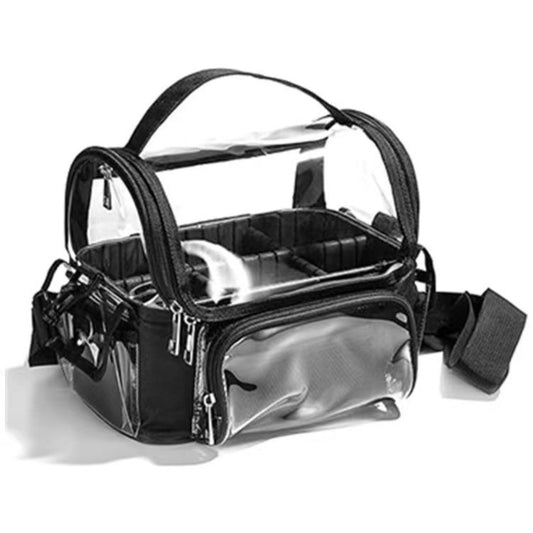 Transparent Portable Vanity Cosmetic Bag