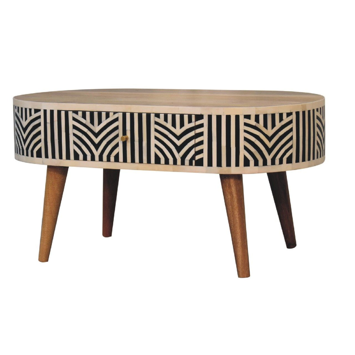 Inlay Edessa Bone Accent Table