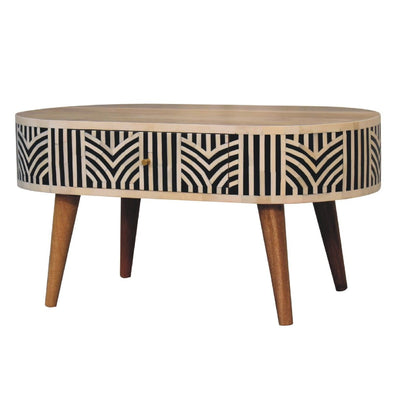 Inlay Edessa Bone Accent Table