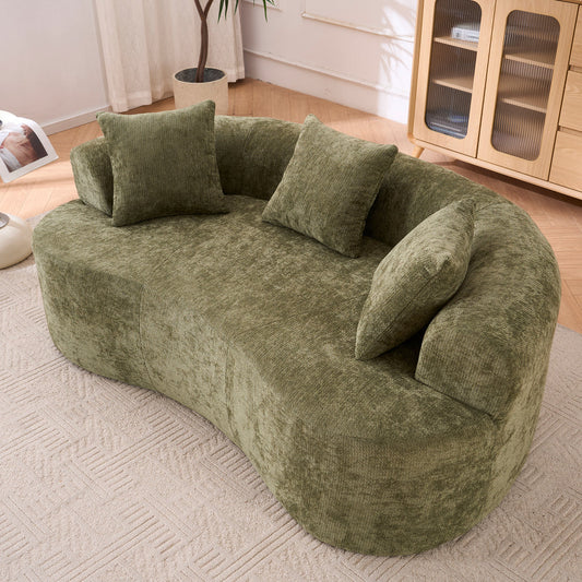 Crescent Sectional Sofa