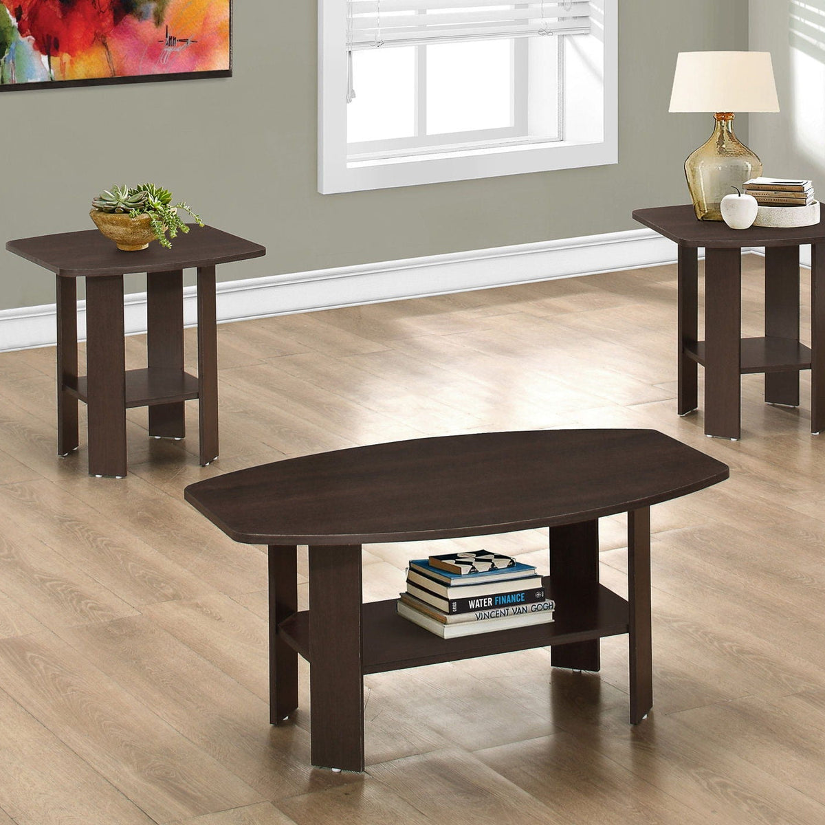 3-Piece Living Room Table Set