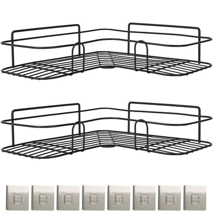 2 Piece Corner Shower Caddy Shelves