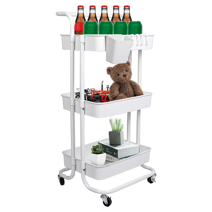 3 Tier Rolling Utility Cart