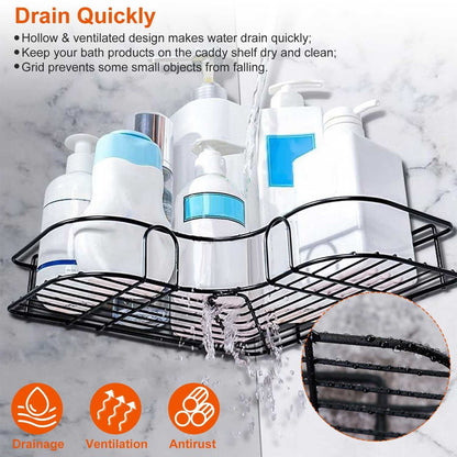 2 Piece Corner Shower Caddy Shelves