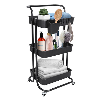 3 Tier Rolling Utility Cart