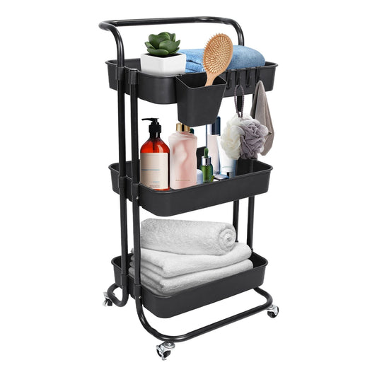 3 Tier Rolling Utility Cart