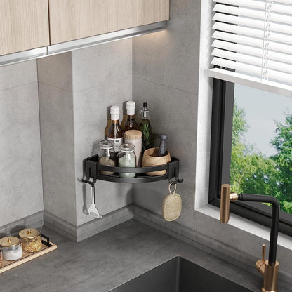 2 Pack No Drill Shower Corner Shelf