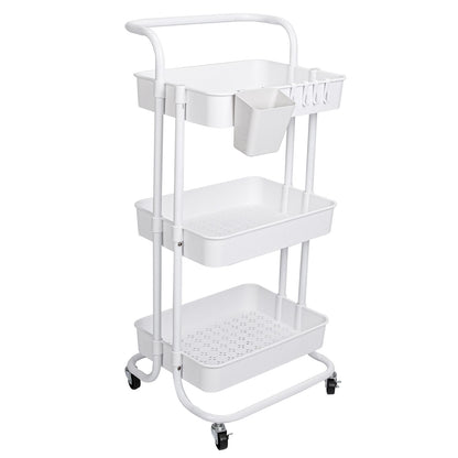 3 Tier Rolling Utility Cart
