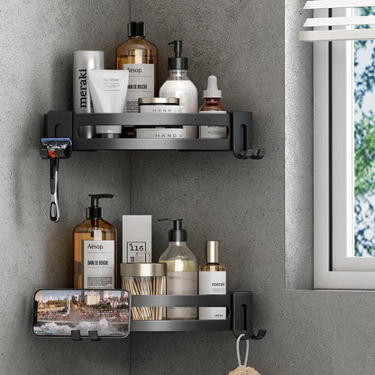 2 Pack No Drill Shower Corner Shelf
