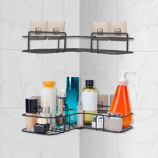 2 Piece Corner Shower Caddy Shelves
