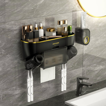 Perforation-Free Electric Toothbrush Holder
