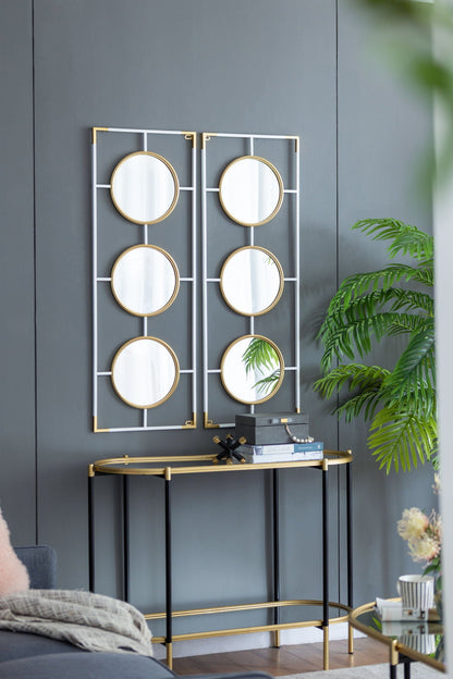 3-Piece Rectangular Wall Mirror Set
