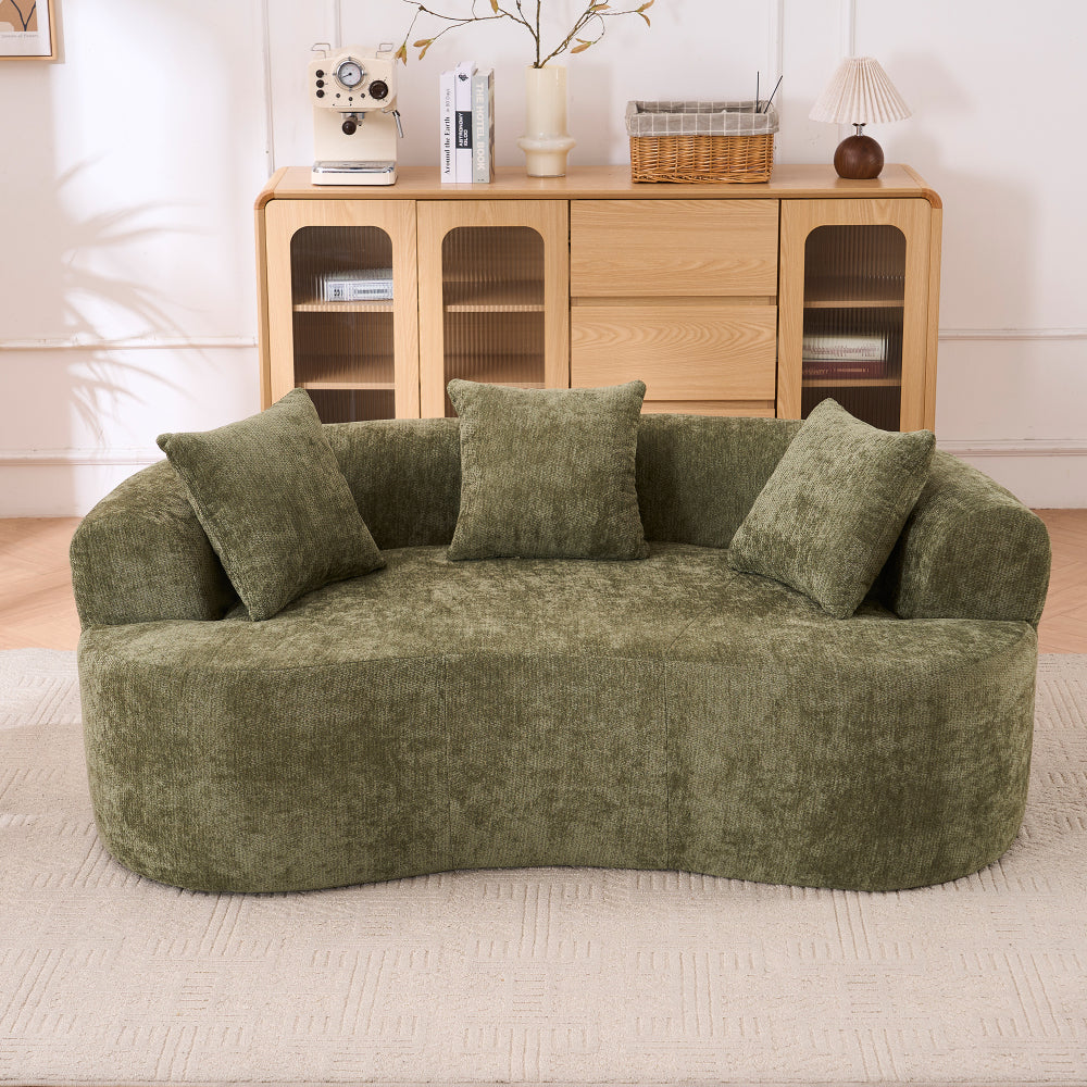 Crescent Sectional Sofa