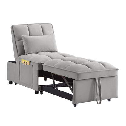 4-in-1 Multi-Function Single Sofa Bed