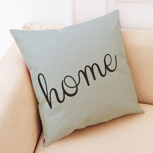 Elegant Geometric Linen Blend Throw Pillow