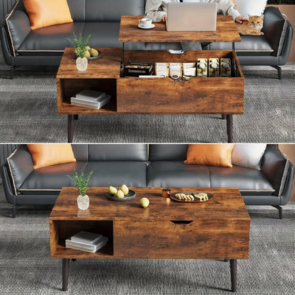 Lift Top Coffee Table with Storage