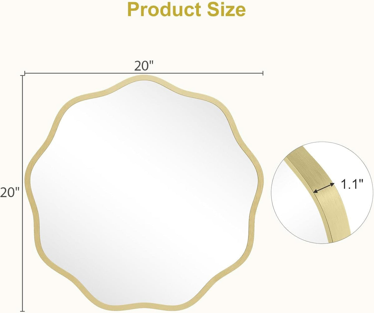 20-Inch Decorative Home Wall Mirror