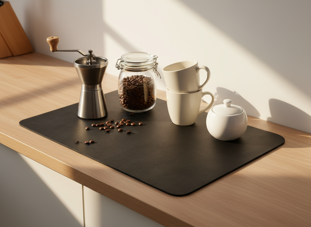 Super Absorbent Non-Slip Coffee Bar Mat