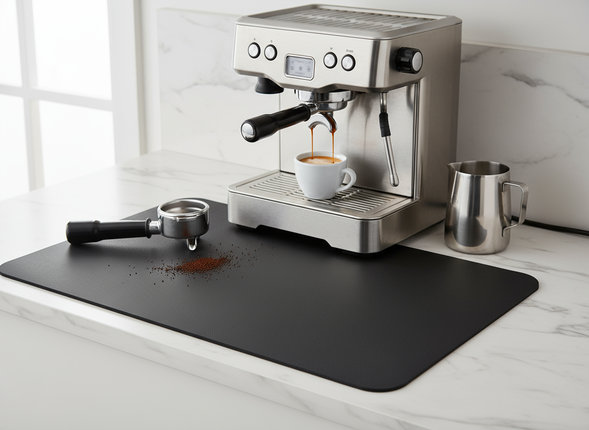 Super Absorbent Non-Slip Coffee Bar Mat