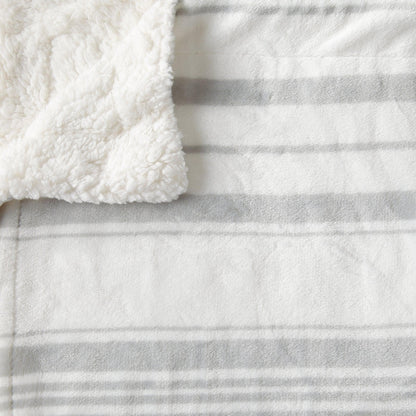 Velvet Plush Sherpa Luxury Bed Blanket