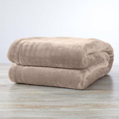 Velvet Plush Sherpa Luxury Bed Blanket