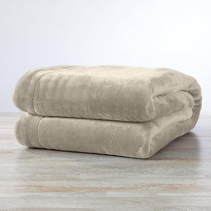 Velvet Plush Sherpa Luxury Bed Blanket