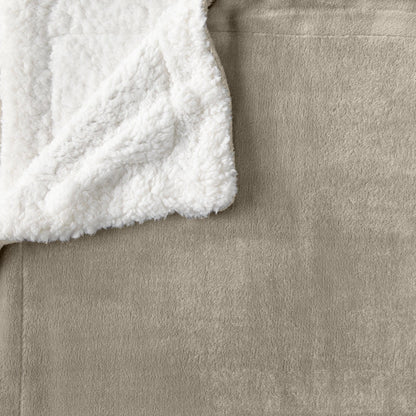 Velvet Plush Sherpa Luxury Bed Blanket