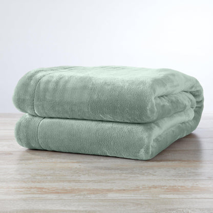 Velvet Plush Sherpa Luxury Bed Blanket