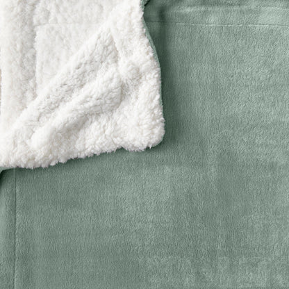Velvet Plush Sherpa Luxury Bed Blanket