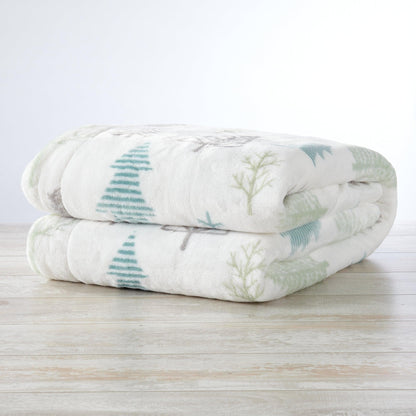 Velvet Plush Sherpa Luxury Bed Blanket