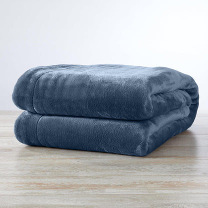 Velvet Plush Sherpa Luxury Bed Blanket