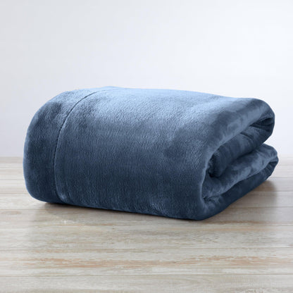 Velvet Plush Sherpa Luxury Bed Blanket