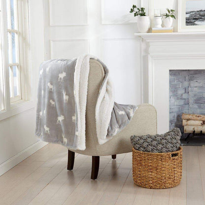 Velvet Plush Sherpa Luxury Bed Blanket
