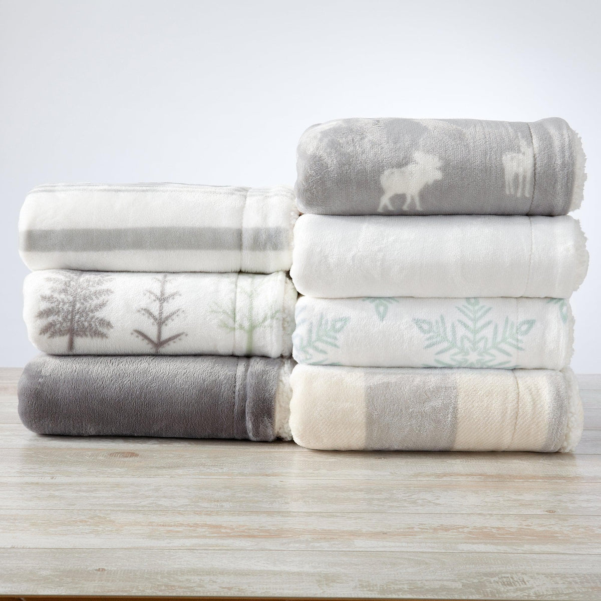 Velvet Plush Sherpa Luxury Bed Blanket